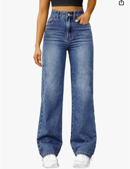 W&W Mode | Loose Fit Jeans Mit Sternen