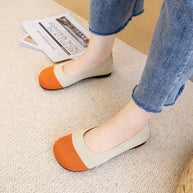 Damen atmungsaktive Ballerinas mit flexiblem Obermaterial WW