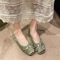 Damen Ballerinas mit eleganten Schleifenakzenten und komfortabler Sohle W&W