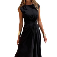 Damen Elegantes Abendkleid mit schickem Faltenwurf und figurbetontem Schnitt WW