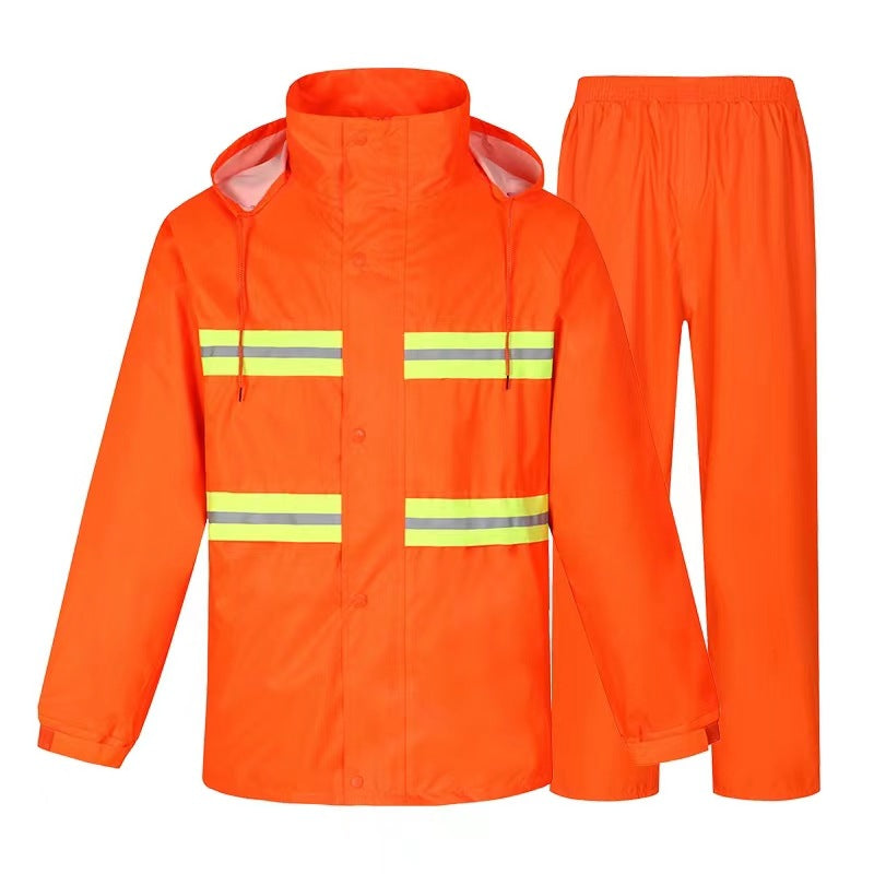 Damen Sicherheits-Regenanzug mit reflektierenden Elementen WW