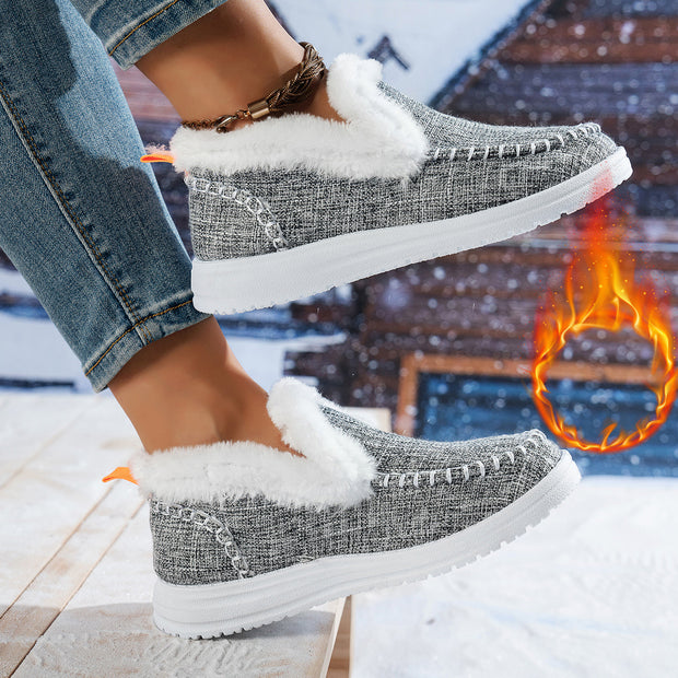 Damen Bequeme und kuschelig gefütterte Sneaker WW