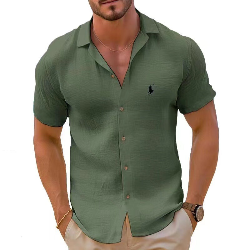 Herren Kurzarmhemd WW