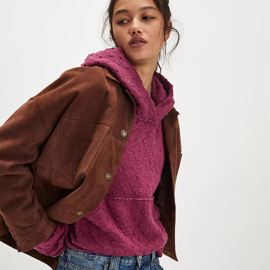 Damen Bequemer Oversized Pullover WW