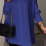 WW | Einfacher Pullover Langarmshirt