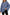 Damen oversized Kapuzenpullover mit seitlichen Schlitzen WW