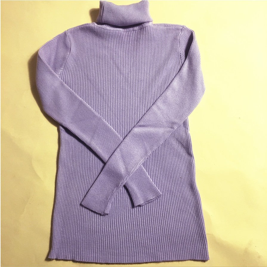 Damen Rollkragenpullover mit feiner Rippstruktur und figurbetonter Passform WW