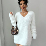 Damen Pullover mit weich strukturiertem Design WW