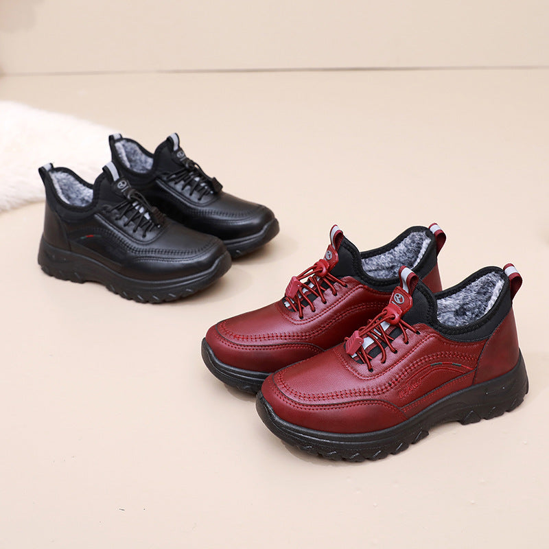 Damen Sportliche und komfortable Wander-Sneaker mit wärmendem Innenfutter WW