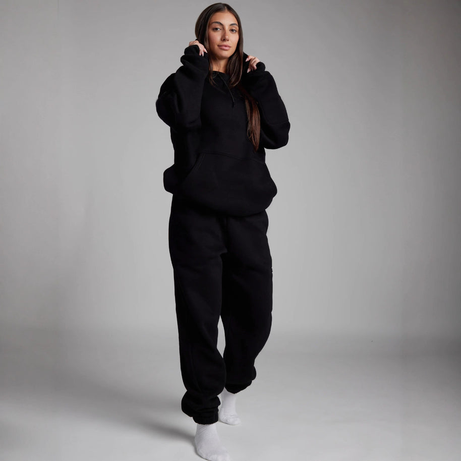 Damen Bequemer und stilvoller Hoodie mit integriertem Schlafmasken-Design WW
