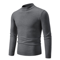 Herren Rollkragenpullover aus weichem Strickmaterial WW