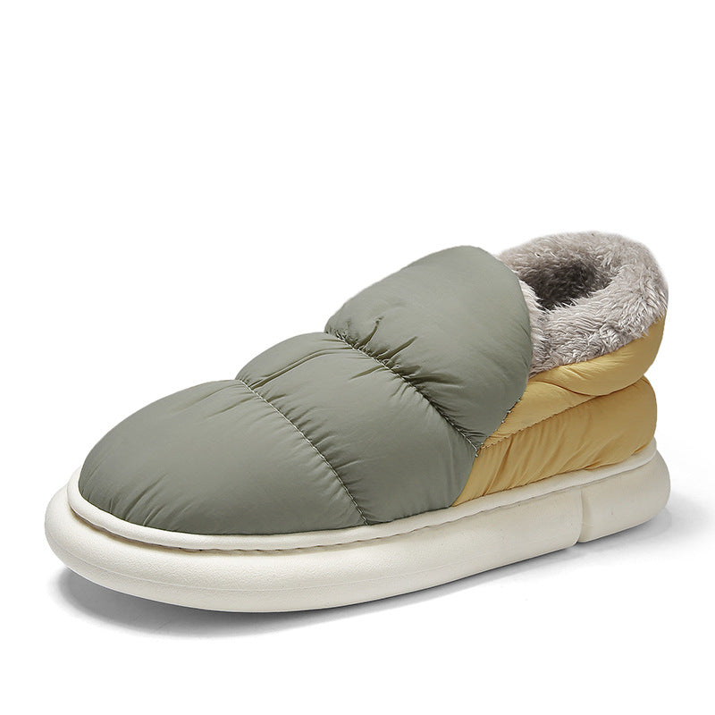 Damen warme Hausschuhe mit kuscheligem Innenfutter WW