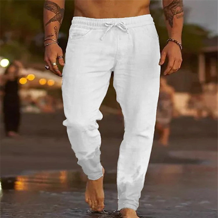 W&W Mode | Lässige Leinenhose Für Herren