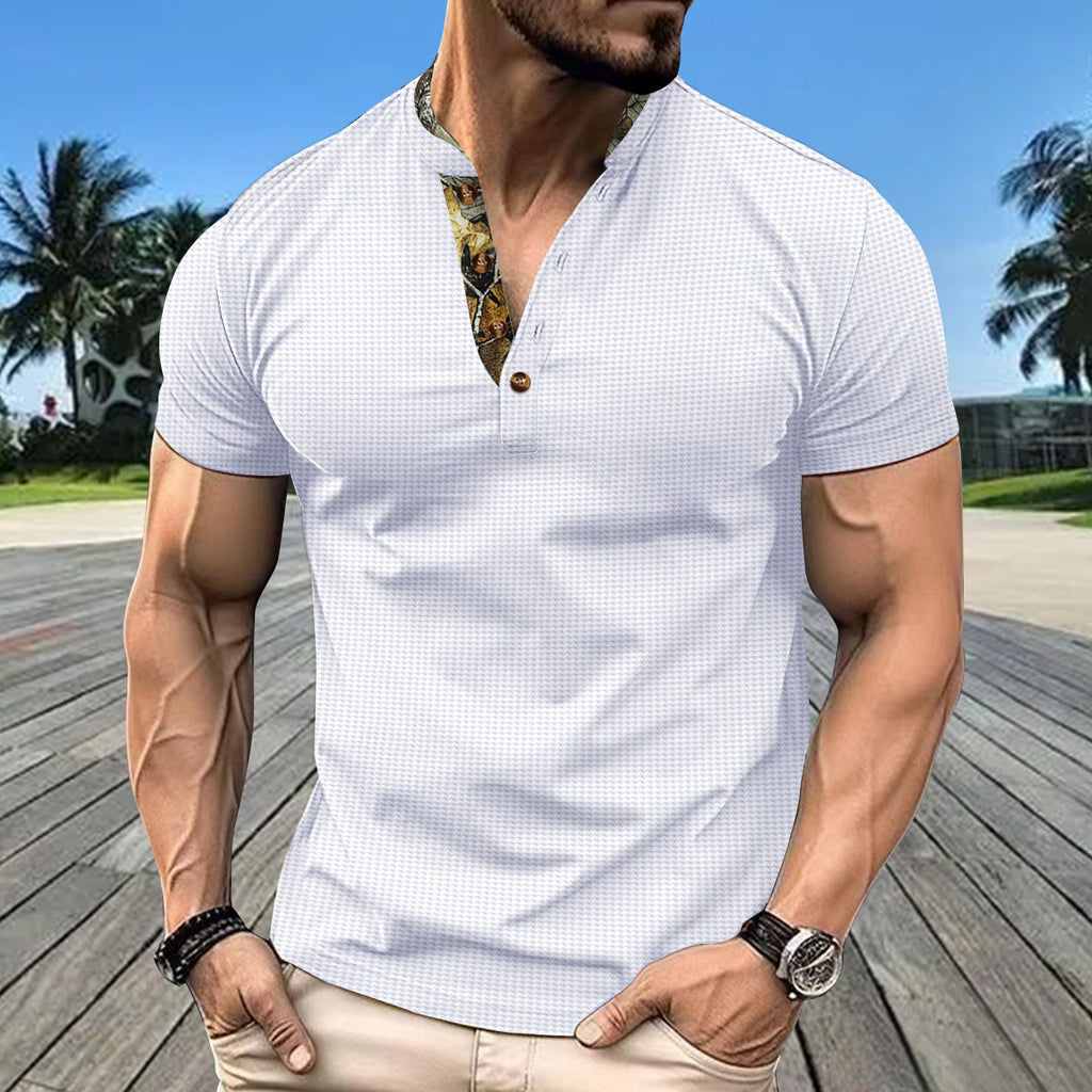 Herren Kurzarm Hemd WW