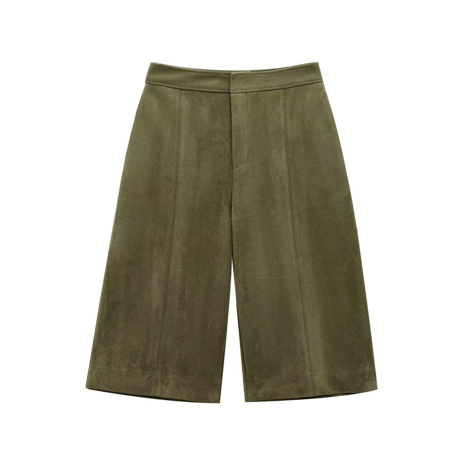 Damen Oversized Wildleder Utility Jacke WW