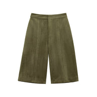 Damen Oversized Wildleder Utility Jacke WW