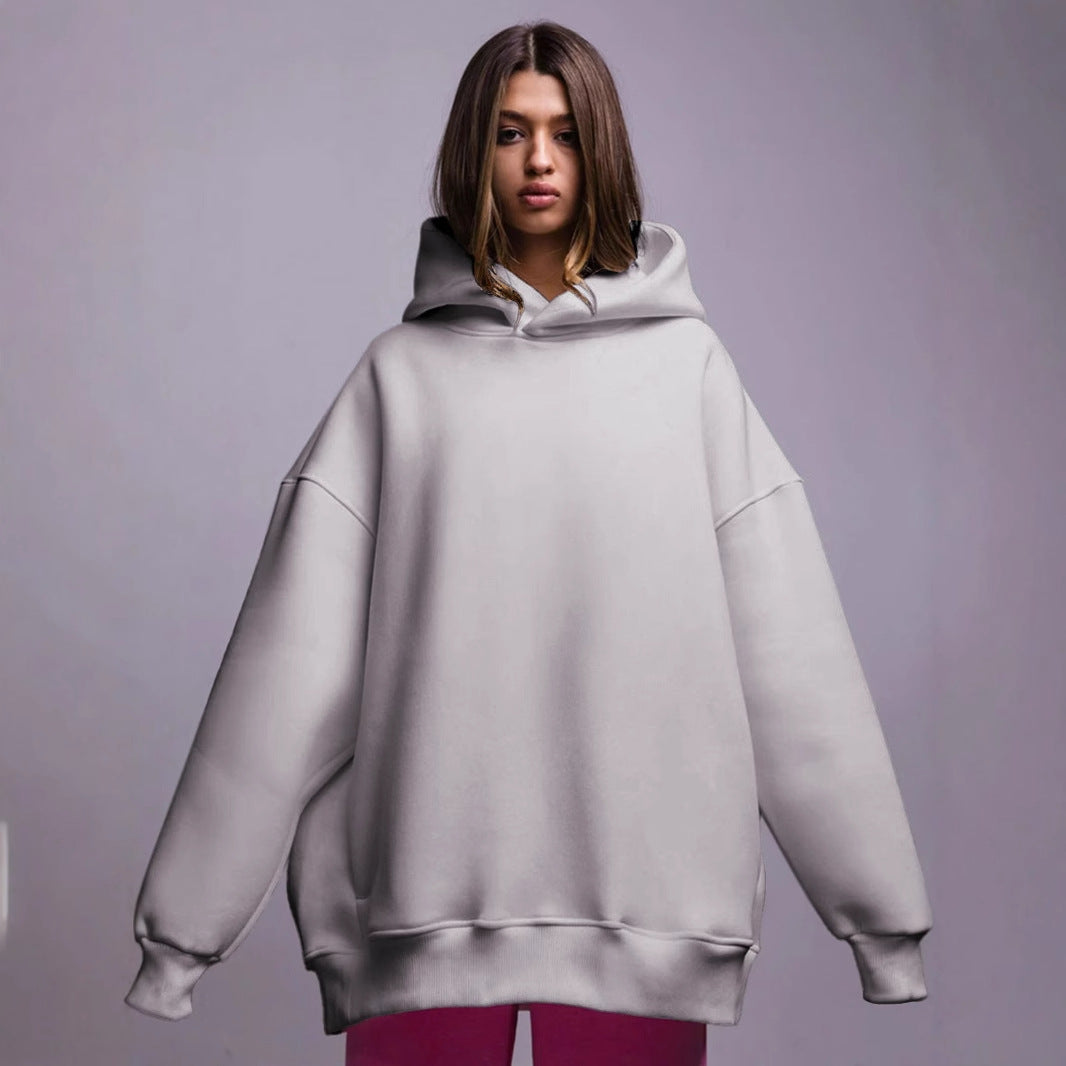 Damen bequemer Oversized Hoodie WW