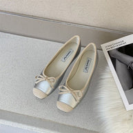 Damen Ballerinas mit elegantem Schleifen-Design und edler Fußbettung WW