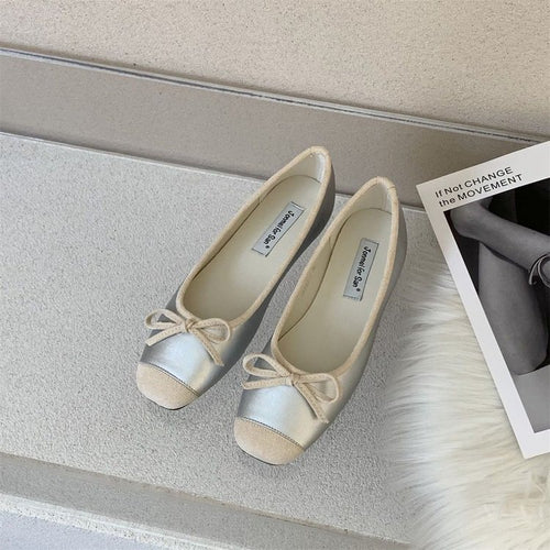 Damen Ballerinas mit elegantem Schleifen-Design und edler Fußbettung WW