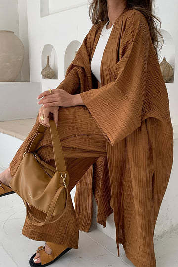 WW | Ensemble Weste Und Hose Lässig
