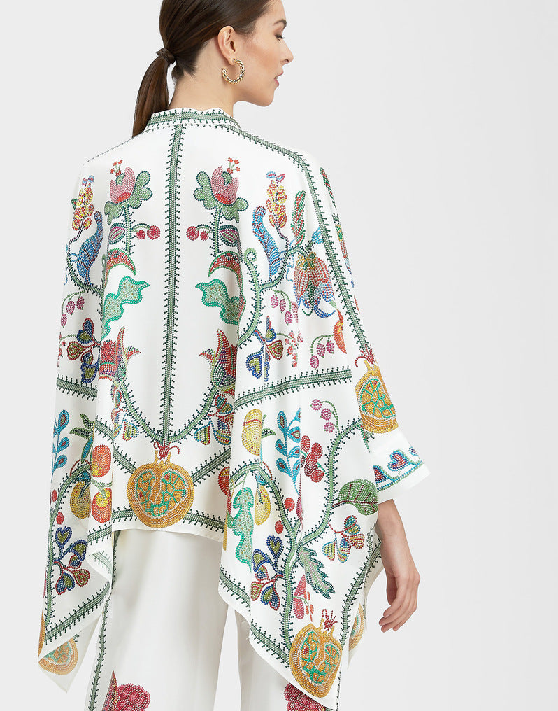 WW | Stehkragen-Oberteil und Hosen-Set