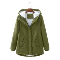 WW | Lässige Winterjacke mit Pelzfutter für Damen