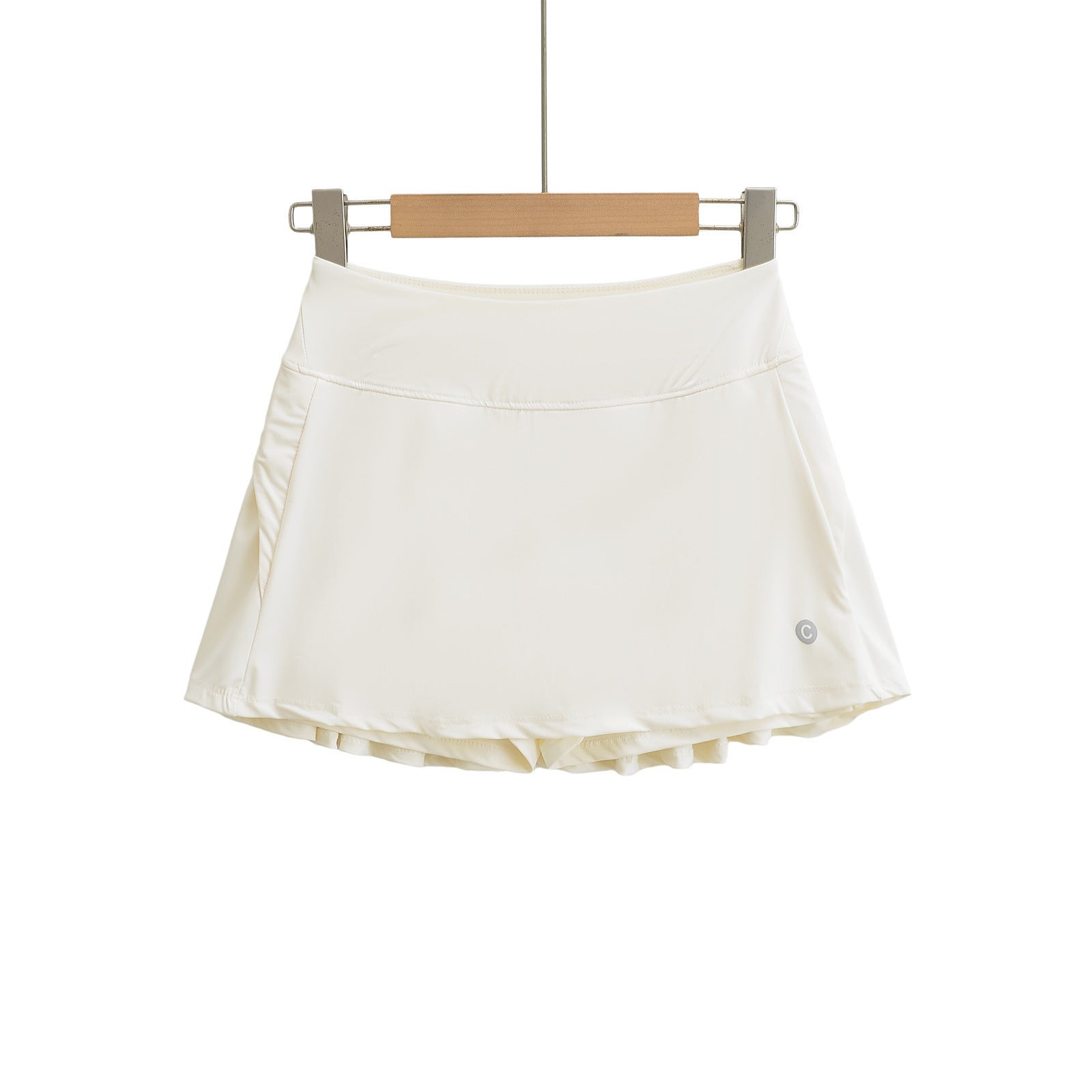 Damen Sportlicher Faltenrock mit integrierten Shorts WW