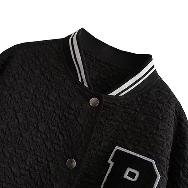 Damen Sportliche Bomberjacke mit strukturiertem Obermaterial und eleganten Details WW