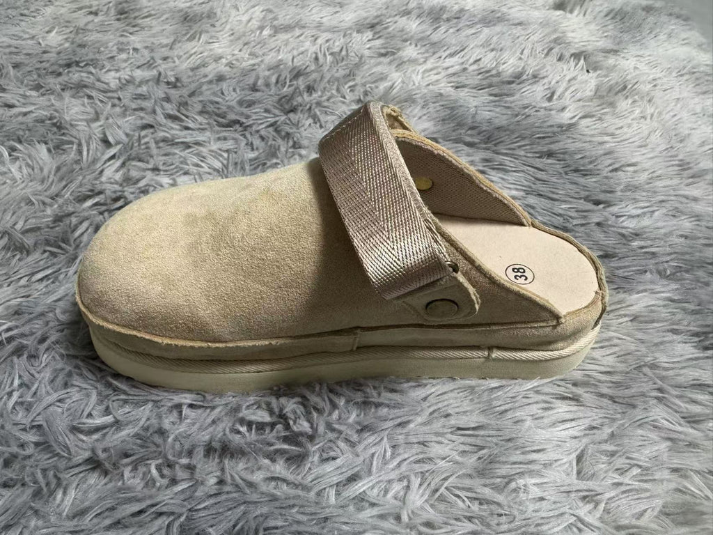Damen Clogs mit komfortablem Innenfutter und rutschfester Sohle WW