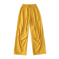 Damen weite Freizeithose mit elastischem Bund und praktischen Seitentaschen WW