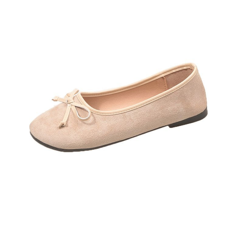 Damen Ballerinas mit schickem Schleifen-Akzent und weichem Obermaterial W&W Mode