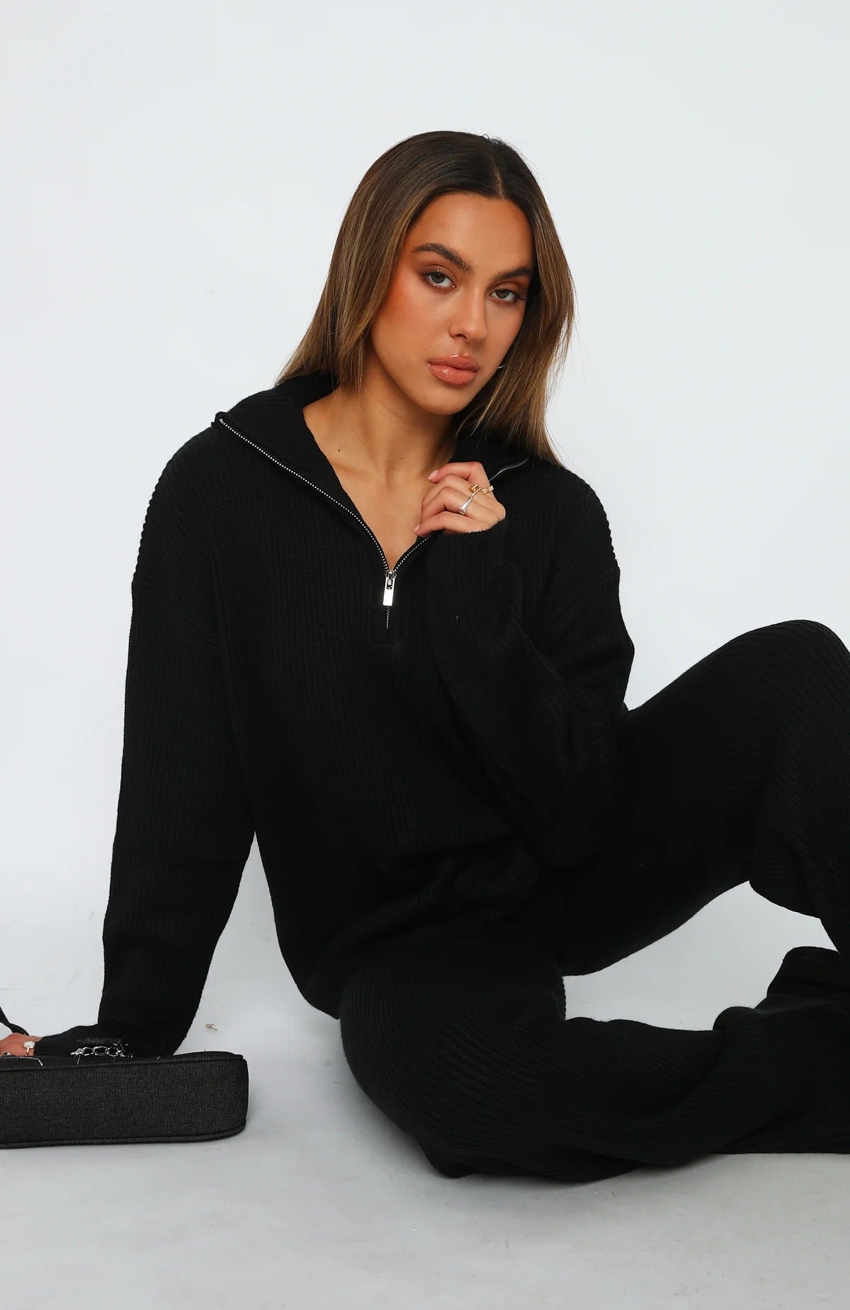Damen bequeme und stylische Sweatshirt-Hose-Kombination WW