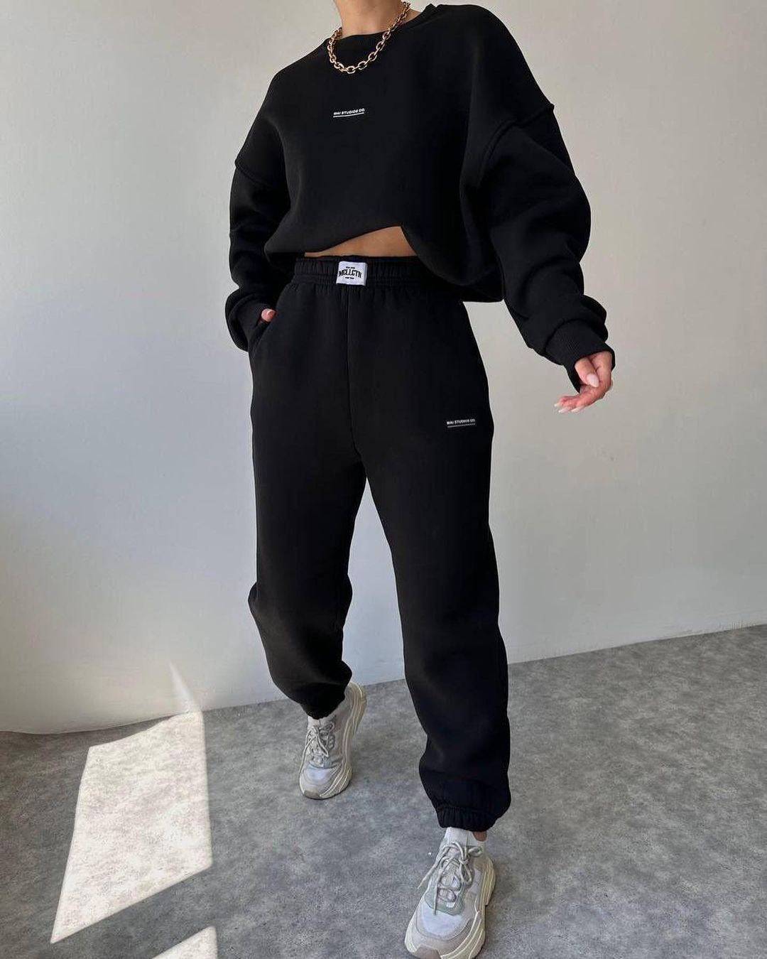 Damen Sportliche Jogginghose WW