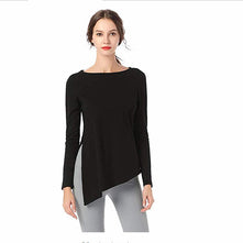 Damen asymmetrisches Langarmshirt WW