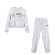 Damen Sportliche Sweatpants mit elastischem Bund und praktischem Logo WW
