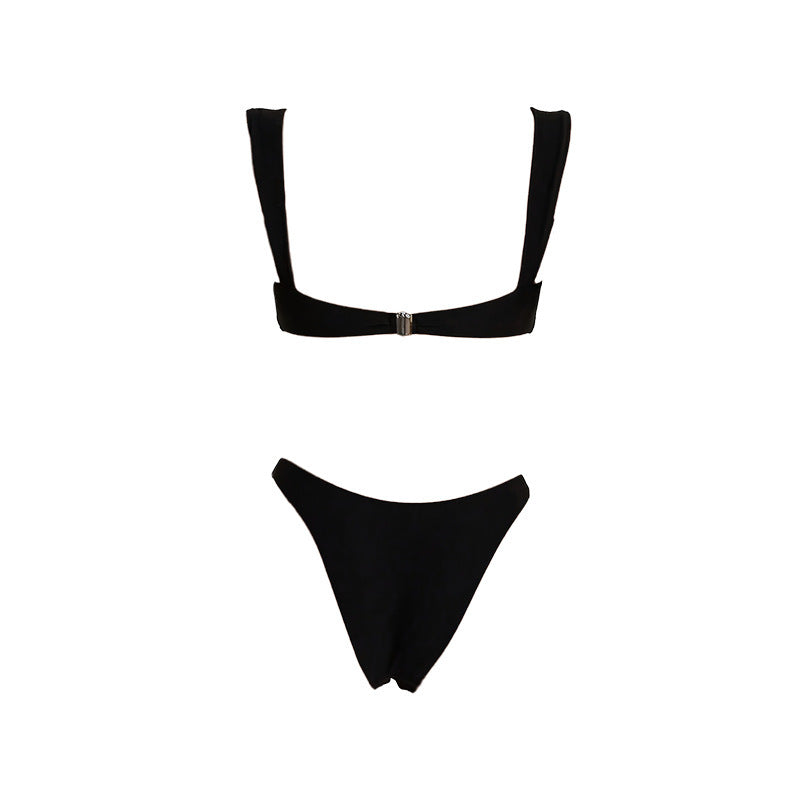 Damen Bikini-Set mit elegantem Gold-Detail WW