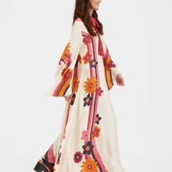 WW | Bedrucktes Dreiviertelarmkleid