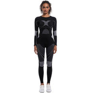 Damen Athletisches Kompressions-Set mit atmungsaktivem Elastic-Werkstoff WW