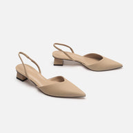 Damen Slingback Pumps mit stilvollem Überkreuzriemen WW