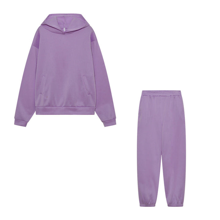 Damen Sportliches Set mit Hoodie und Jogginghose W&W Mode