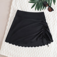 Damen Baderock mit asymmetrischem Schnitt und Schnürung WW