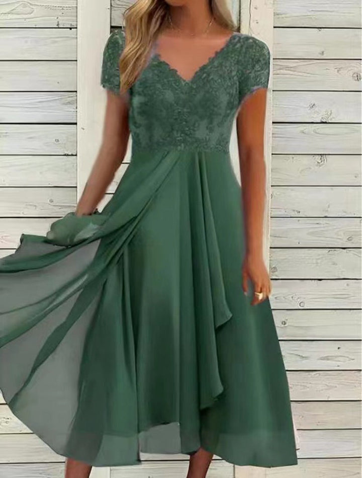 W&W Mode | Midikleid mit Frontschlitz