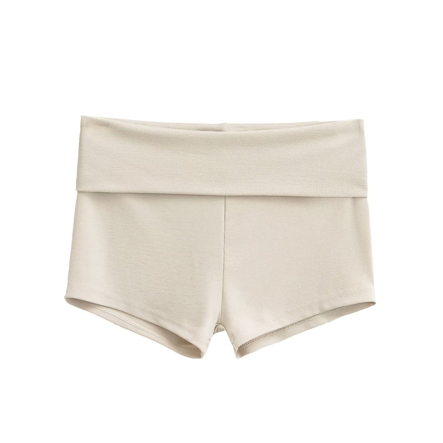 Damen bequeme Sportshorts mit breitem Bund WW
