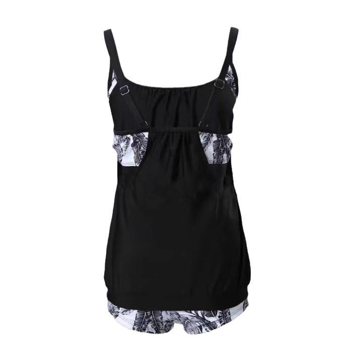 WW | Damen Tankini Set mit floralen Shorts und angenehmen Trägern