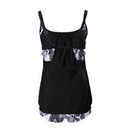 WW | Damen Tankini Set mit floralen Shorts und angenehmen Trägern