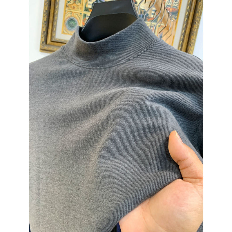 Damen Stehkragen Pullover aus weicher Baumwollmischung WW