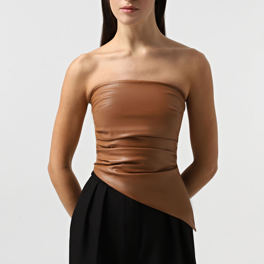 Damen Oberteil im eleganten Wickeldesign WW