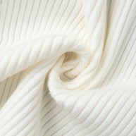 Damen sportlicher Strickpullover mit hohem Kragen WW