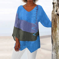 WW | Damen Stilvolle Sommerbluse