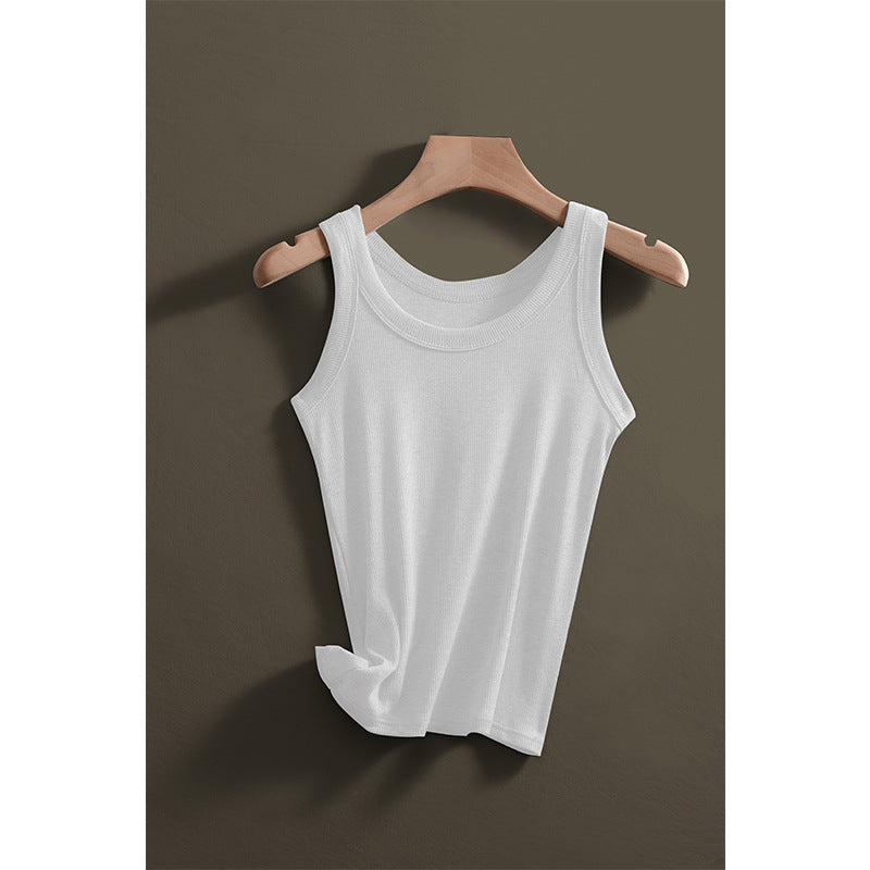 Damen Ribbed Ärmelloses Komfort Tank WW